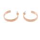 SMALL MEDIUM HALF HOOP STUD EARRINGS - Rebel K Collective