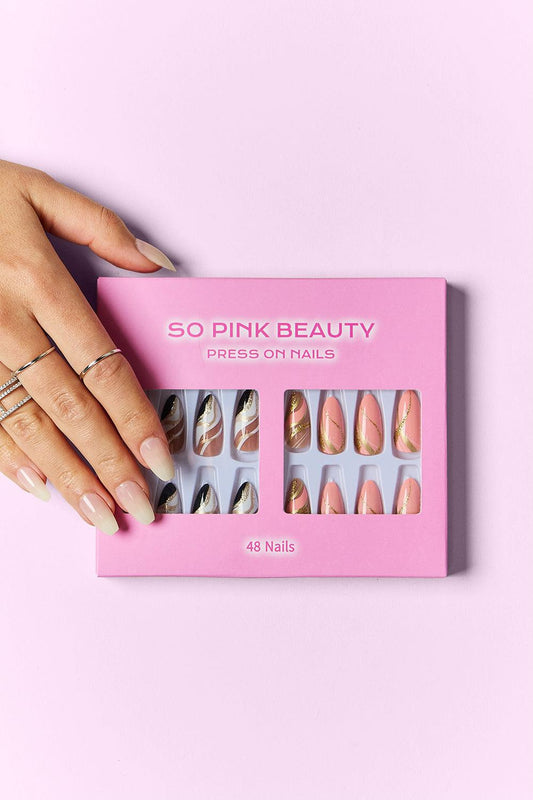 SO PINK BEAUTY Press On Nails 2 Packs - Rebel K Collective