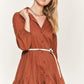 SOLID FLARE SHIRT DRESS KRD4190 - Rebel K Collective