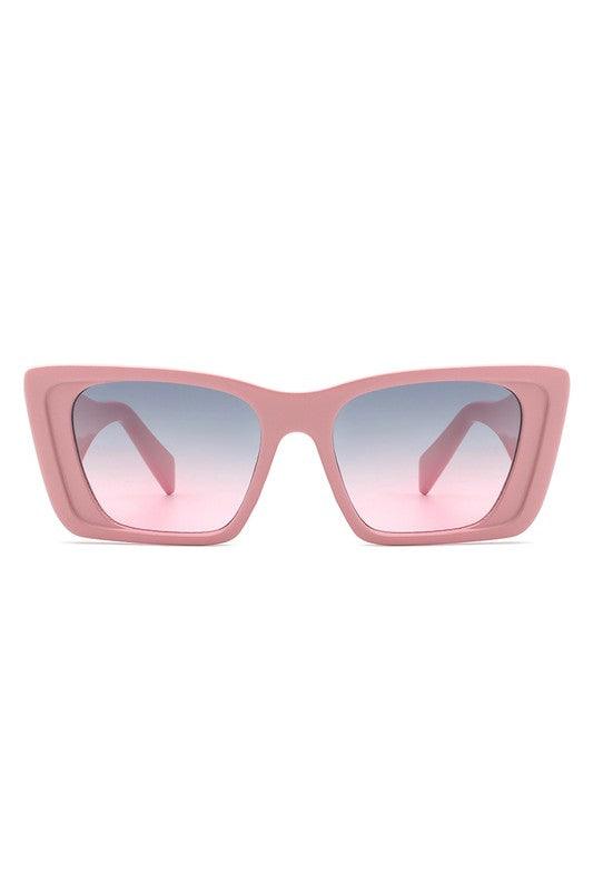 Square Retro Oversize Fashion Cat Eye Sunglasses - Rebel K Collective