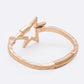 Star Hammered Flex Bangle - Rebel K Collective