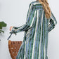 STRIPE VELVET LONG CARDIGAN - Rebel K Collective