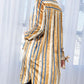 STRIPE VELVET LONG CARDIGAN - Rebel K Collective