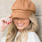 Suede Newsboy Cap - Rebel K Collective