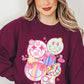 Summer Smile Face Graphic Fleece Sweatshirts - Rebel K Collective