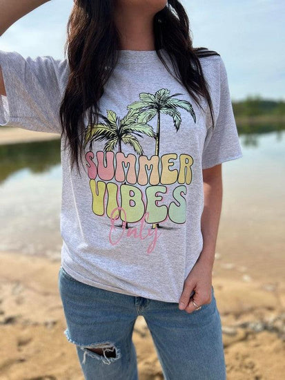 Summer Vibes Only Tee - Rebel K Collective