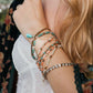 Sweet Pastel Studded Beads Layered Bracelet - Rebel K Collective