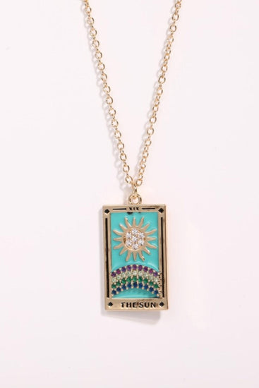 Tarot Card Pendant Stainless Steel Necklace - Rebel K Collective