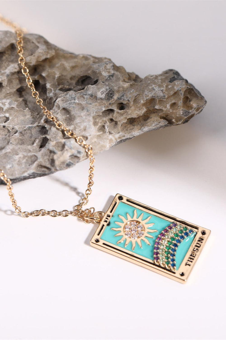 Tarot Card Pendant Stainless Steel Necklace - Rebel K Collective