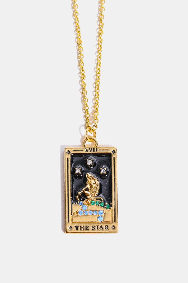 Tarot Card Pendant Stainless Steel Necklace - Rebel K Collective