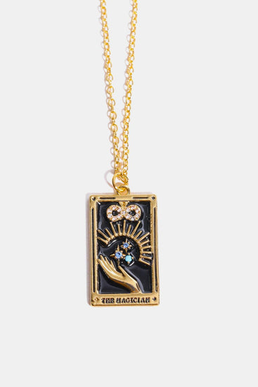 Tarot Card Pendant Stainless Steel Necklace - Rebel K Collective