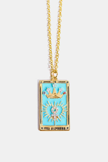 Tarot Card Pendant Stainless Steel Necklace - Rebel K Collective