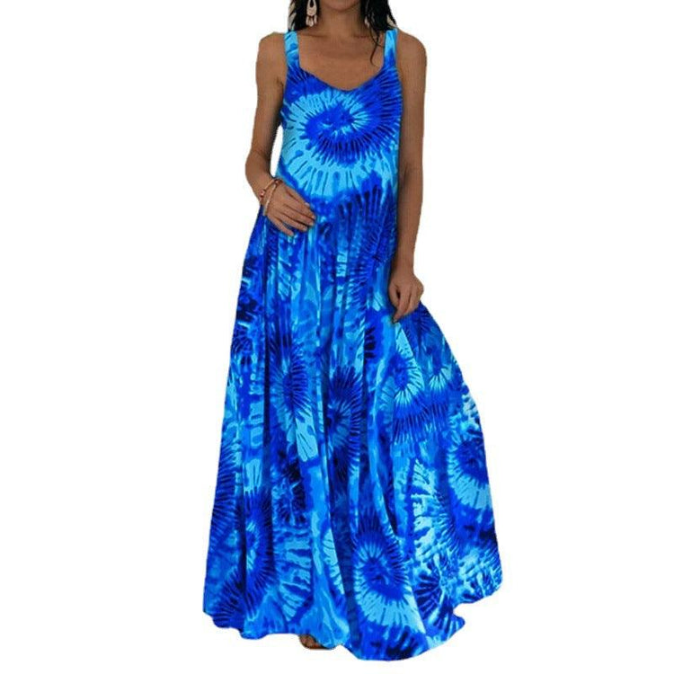 Tie-dye 3D Swirl Print Dress Women - Rebel K Collective