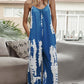 Tie-Dye Spaghetti Strap Jumpsuit with Pockets - Rebel K Collective