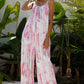 Tie-Dye Spaghetti Strap Jumpsuit with Pockets - Rebel K Collective