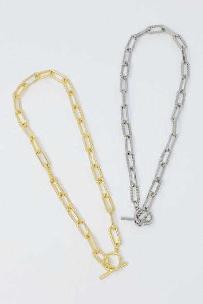 Toggle Chain Link Necklace - Rebel K Collective