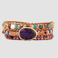 Triple-Layer Amethyst Bracelet - Rebel K Collective