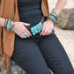 Turquoise Chunk on Cuff Ring - Rebel K Collective