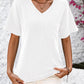 V-Neck Dropped Shoulder T-Shirt - Rebel K Collective