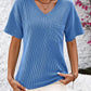 V-Neck Dropped Shoulder T-Shirt - Rebel K Collective