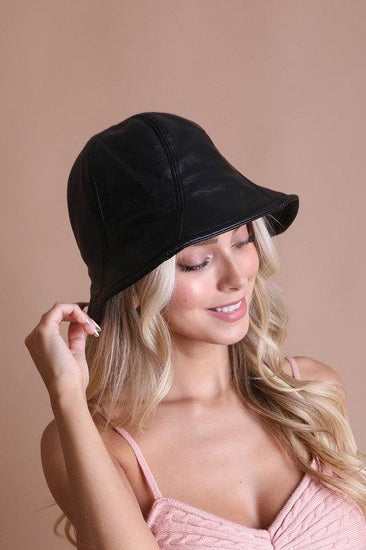 Vegan Leather Bucket Hat - Rebel K Collective