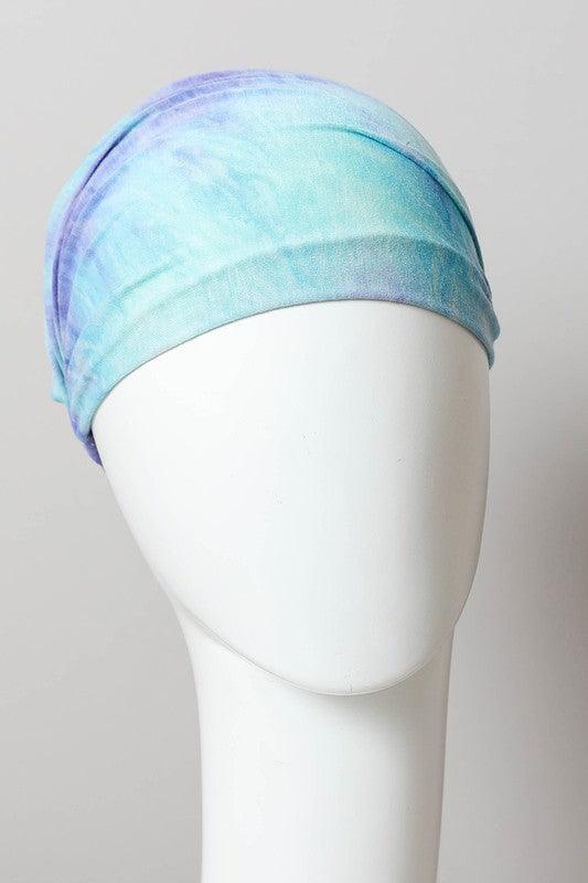 Wide Band Tie Dye Headwrap - Rebel K Collective