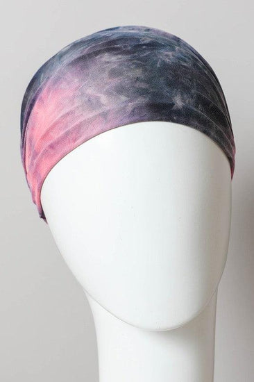 Wide Band Tie Dye Headwrap - Rebel K Collective