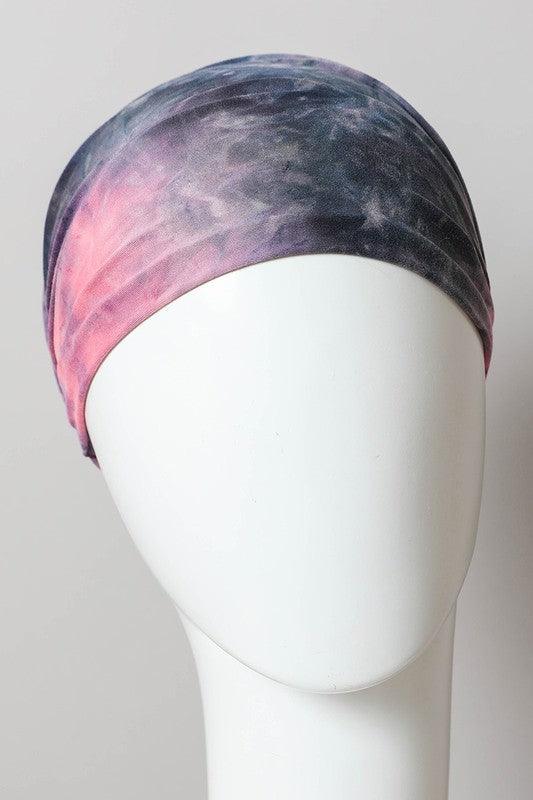 Wide Band Tie Dye Headwrap - Rebel K Collective