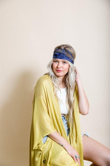 Wide Band Tie Dye Headwrap - Rebel K Collective