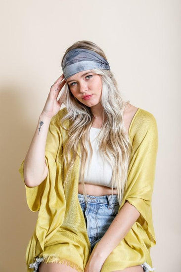 Wide Band Tie Dye Headwrap - Rebel K Collective