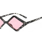 Women Diamond Shape Fashion Sunglasses - Rebel K Collective