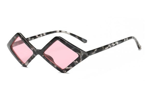 Women Diamond Shape Fashion Sunglasses - Rebel K Collective