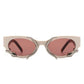 Women Round Snake Design Cat Eye Sunglasses - Rebel K Collective